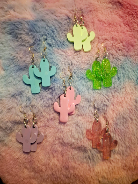 Cactus Earrings